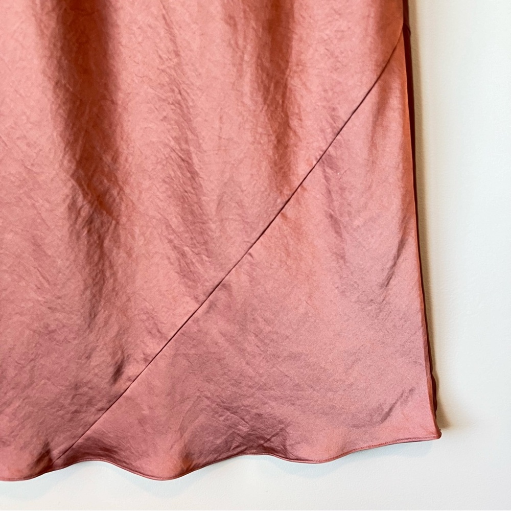 Aritzia | Wilfred Free | Slip Dress | Medium | Christine Dress | Copper - Picture 4 of 10